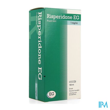 Risperidone EG 1Mg/Ml Solution Buvable 100Ml