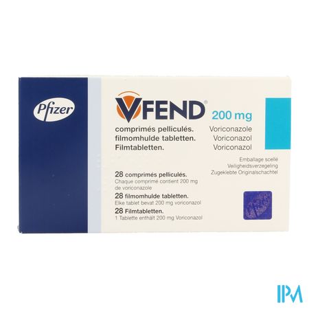 Vfend 200mg Comp Pell 28 1