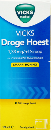 Vicks Droge Hoest Siroop 180ml 2