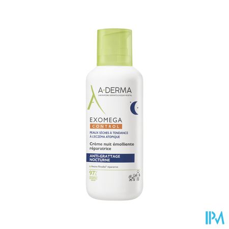 Aderma Exomega Control Herst. Emol. Nacht Cr 400ml