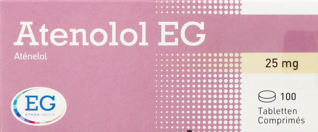 Atenolol EG Comp 100X 25Mg 2