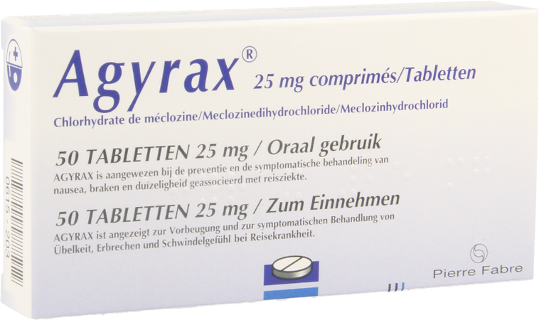 Agyrax 25mg Comp 50 13