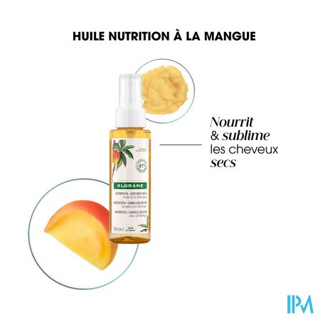 Klorane Capil. Olie Mango 100ml 15