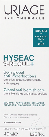 Hyseac 3-regul+soin Global A/imperfections 40ml 5