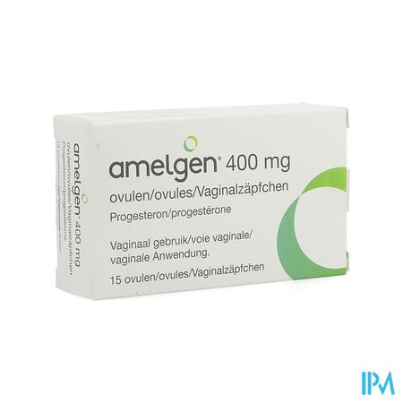 Amelgen 400mg Vaginale Ovulen 15