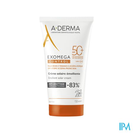 Aderma Exomega Control Creme Solaire Spf50+ 150ml