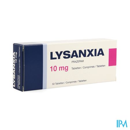 Lysanxia 10mg Comp 50 X 10mg Pip