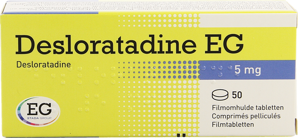 Desloratadine EG  5 Mg Filmomh Tabl  50 X  5 Mg 1