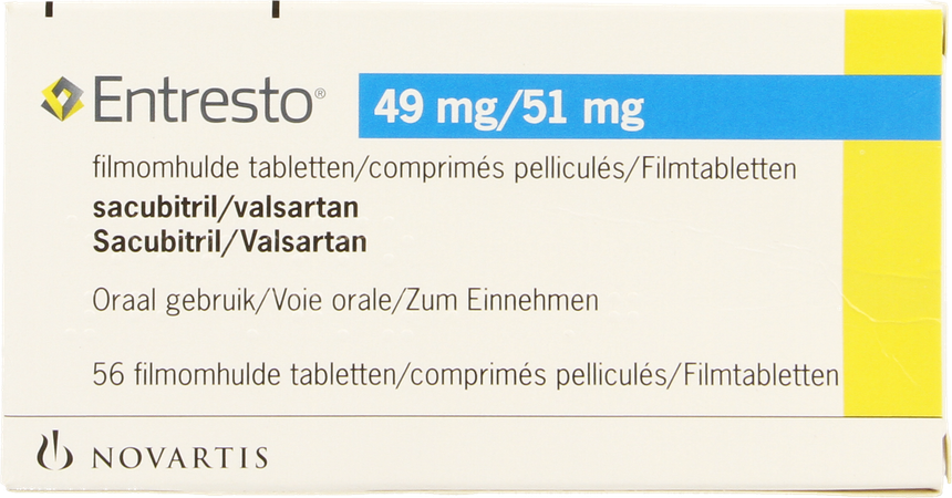 Entresto 49mg/ 51mg Filmomh Tabl 56 1