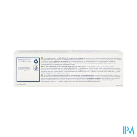 Simponi Pi Pharma 50mg Sol Inj Stylo Prerempl. 1 1