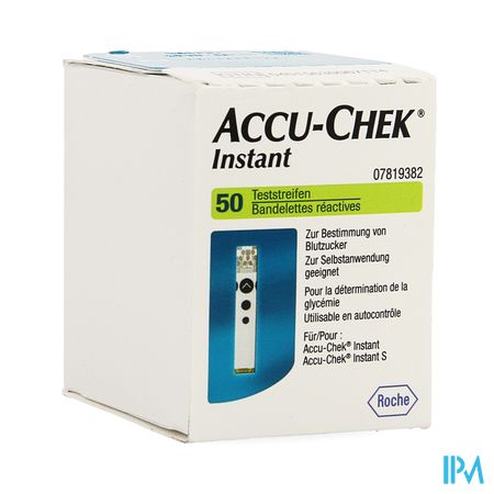 Accu Chek Instant Tests 50 Bandelettes