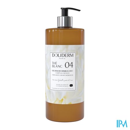 Doliderm Douchegel 2in1 The Blanc Pompfl 1l 1
