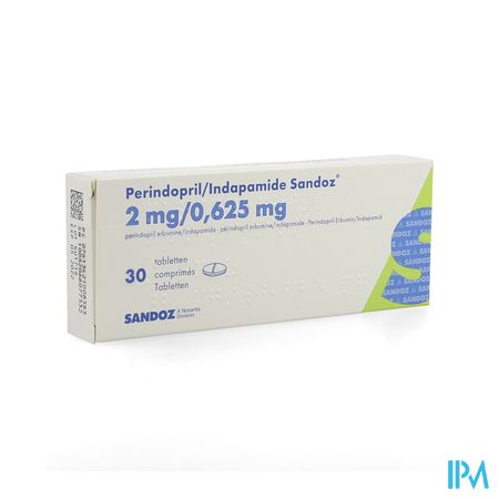 Perindopril/indapamide Sandoz Tabl 30x2mg/0,625mg