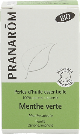 Perles Bio Menthe Verte Hle Ess 60 1