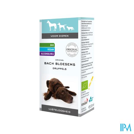 Bachbloesem Dieren Lusteloosheid Druppels 20ml