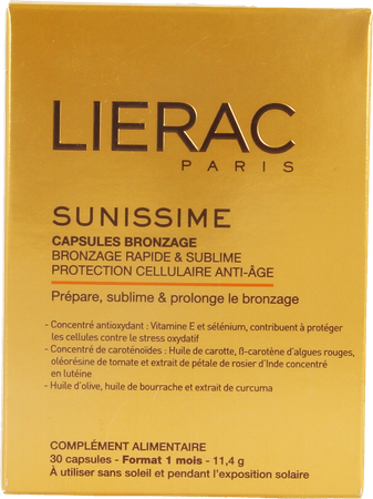 Lierac Sunissime Bronzage Blister Caps 30 1