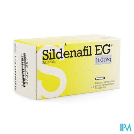Sildenafil Eg Pi Pharma Comp Pell 12 X 100mg Pip 1