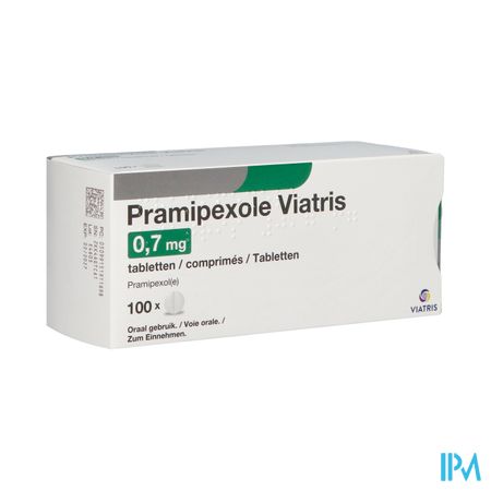 Pramipexole Viatris 0,7mg Tabl 100