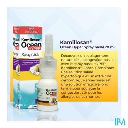 Kamillosan Ocean Hyper Spray Nasal 20ml 8