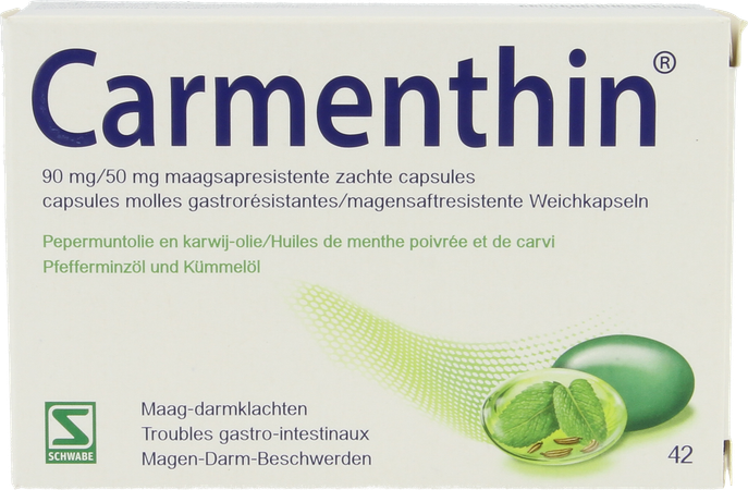 Carmenthin® 42 Maagsapresist. Zachte Capsules 3