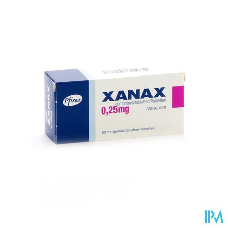 Xanax 0,25mg Comp 50