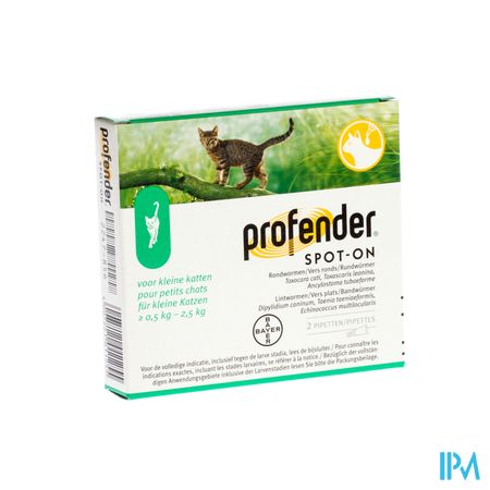 Profender Spot-on Oplossing Kat Pipet 2x0,35ml