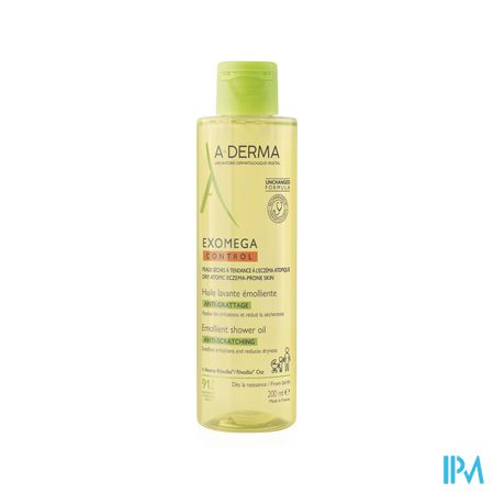 Aderma Exomega Control Emolierende Wasolie 200ml 3
