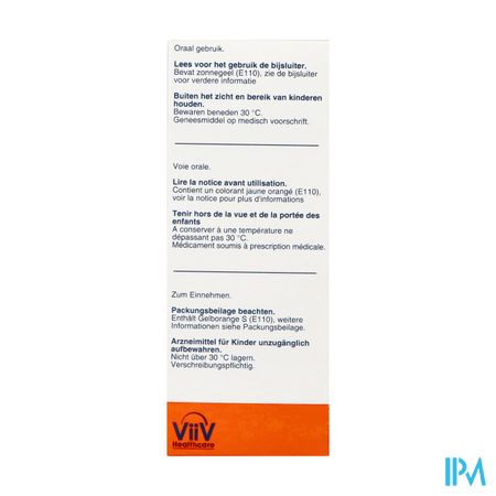 Kivexa Abacus 600mg/300mg Filmomh Tabl 30 1