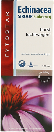 Fytostar Echinacea Siroop Suikervrij 150ml 3