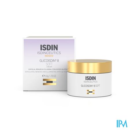 Isdinceutics Glicoisdin 8 Soft Facial Cream 50g