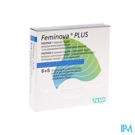 Feminova Plus Patch 12 X 1,5mg