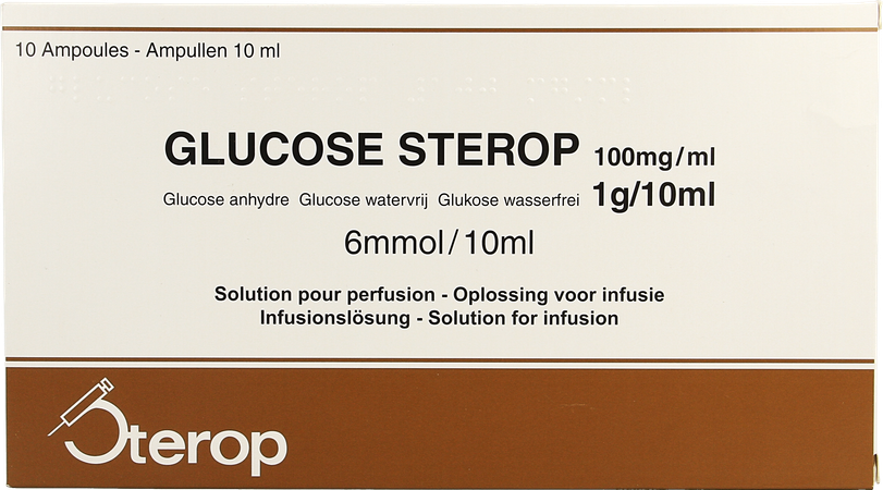 Glucose 10 % Sterop 1g/10ml 10 2