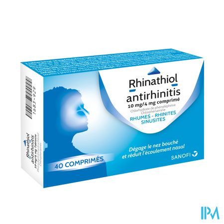 Rhinathiol Antirhinitis Tabl 40