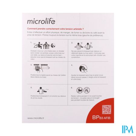Microlife Bpb3 Afib Tensiometre Bras Otc Sol 3