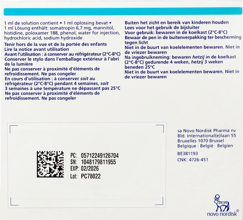 Norditropin Flexpro 10mg/1,5ml Opl Inj Voorg.pen 5 3