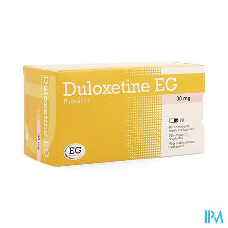 Duloxetine EG 30Mg Maagsapresist Caps 98