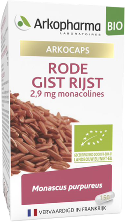 Arkocaps Rode Gist Rijst Bio Caps 150 Nf 17