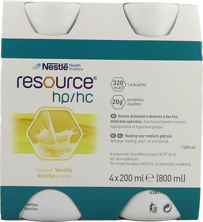 Resource Hp Hc Vanille Bouteille 4x200ml 3