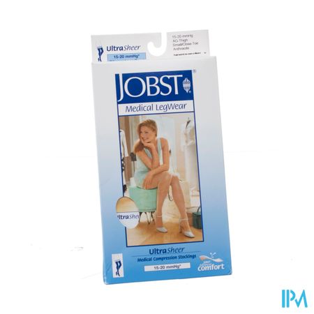 Jobst Ultrasheer Comf.k1 Dijkous Anthracite S