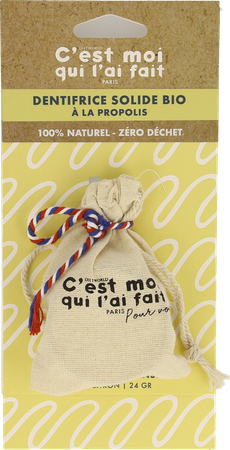 Diet Cmqlf Tandpasta Vast Propolis Bio Citroen 25g 1