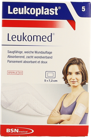Leukomed 5cmx7,2cm 5 Leukoplast 5