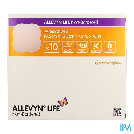 Allevyn Life Non Bordered 10,5x10,5cm 10 66801748 1