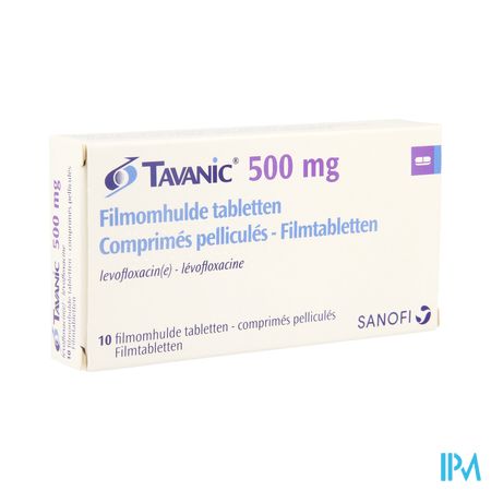 Tavanic 500 Comp 10 X 500mg