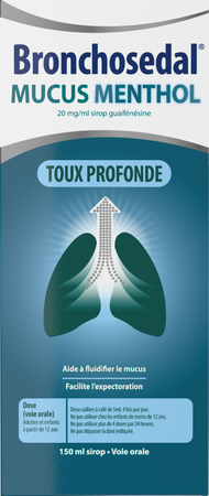 Bronchosedal Mucus Menthol 150ml 20mg/ml 6