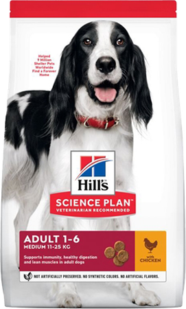 Science Plan Canine Adult Medium Chicken 14kg 1