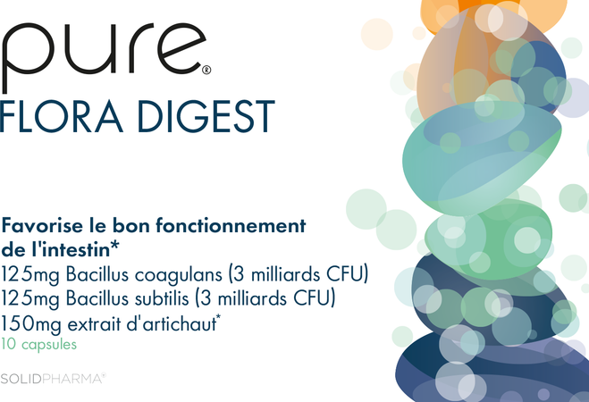 Pure Flora Digest Caps 10 Vervangt 4429-908 3