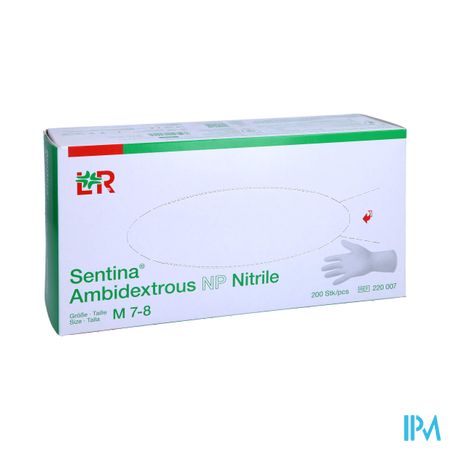 Sentina Ambidextrous Nitrile Handschoen M 200