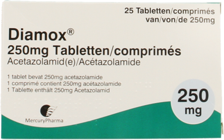 Diamox Comp 25x250mg 3