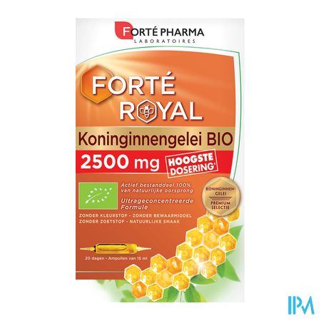 Koninginnengelei Bio 2500mg Amp 20x15ml 2