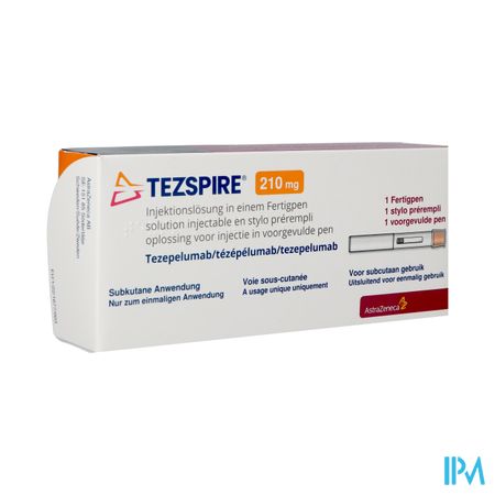 Tezspire 210mg Opl Inj Pen Voorgevulde Fl 1,91ml